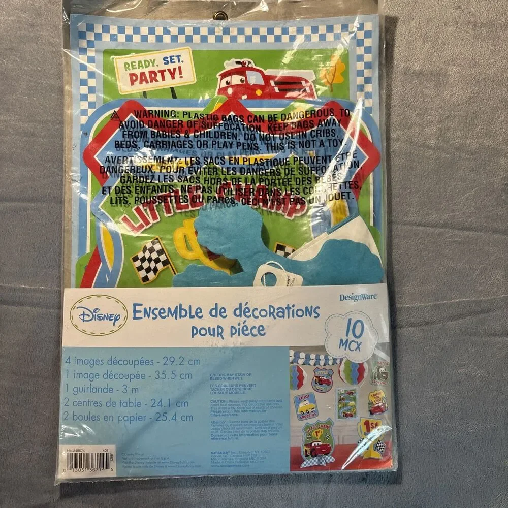 Disney Pixar Cars Birthday Party Supplies and Decorations